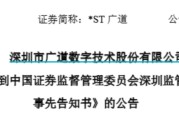 梦见野兔顶格重罚！*ST广道实控人被终身市场禁入