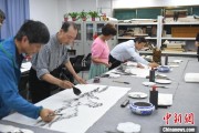 梦见野兔两岸艺术家在安徽“共绘一幅画”